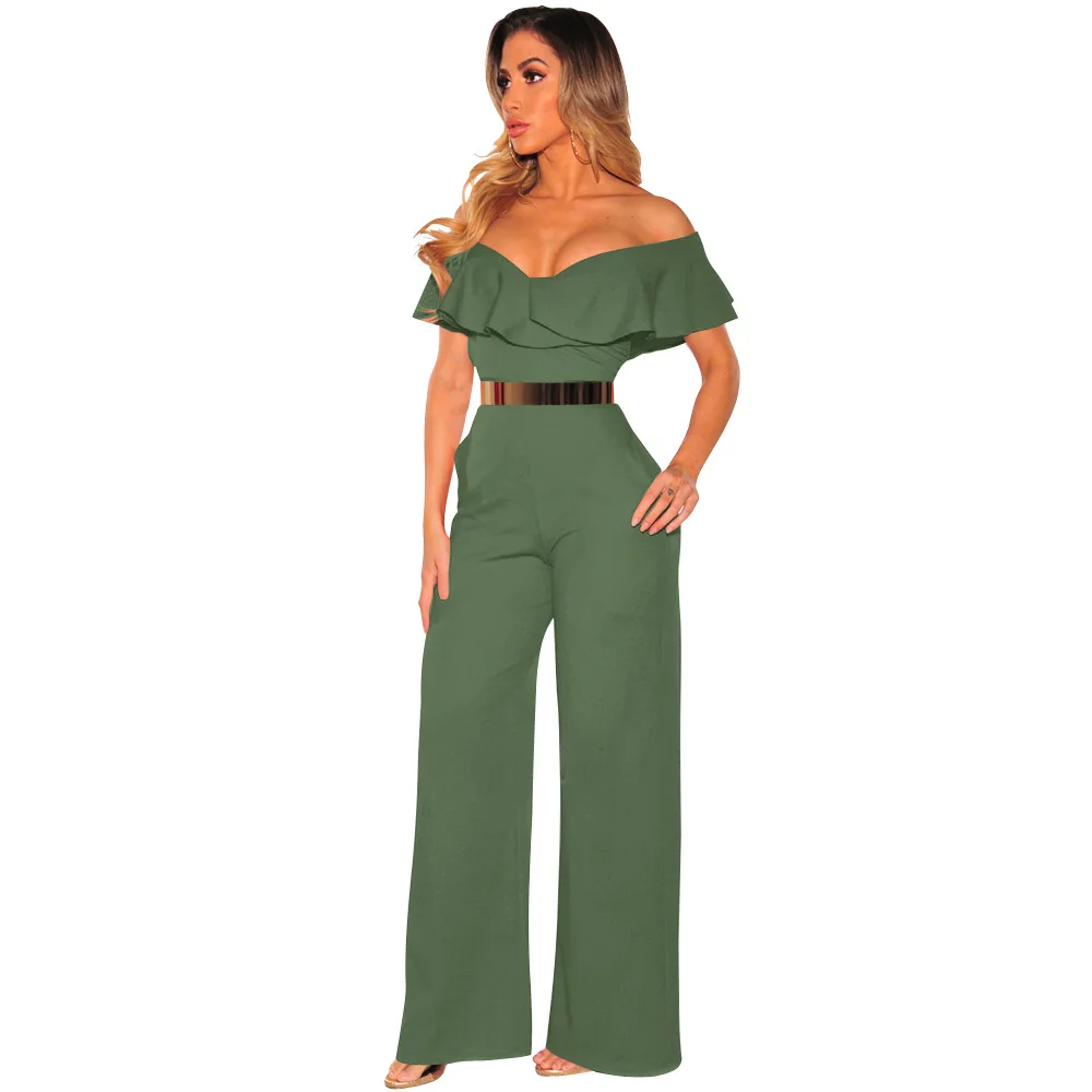 Новинка 2019 осенние женские комбинезоны сексуальные с открытой спиной и