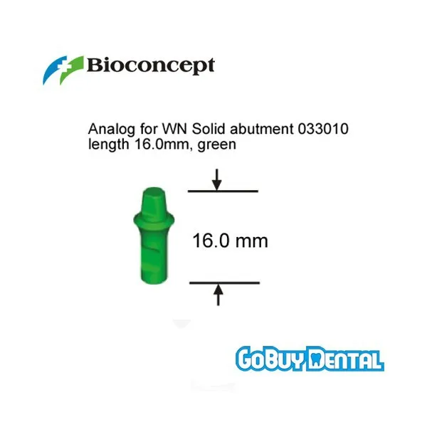 Аналоговые импланты для зубов Straumann 033010 green длина 16 мм 063070 | Красота и здоровье