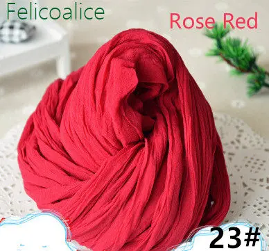 23 Rose Red 5pcs 5 шт., растягивающийся нейлоновый чулок, цветок, сделай сам, материал для изготовления цветов, ручной работы, для рукоделия, для свадебной вечеринки, ручной работы, для рукоделия, венок, принадлежности - Цвет: 23 Rose Red 5pcs