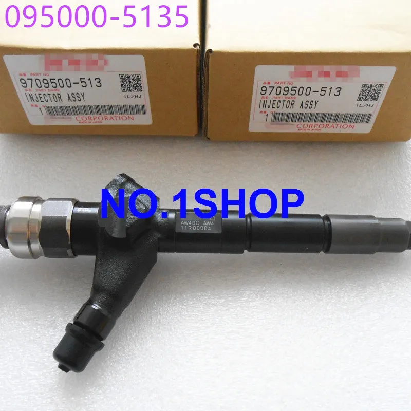 100% подлинный и новый топливный инжектор Common rail 9709500 513 095000 5135 # для AW400 16600 16600AW40
