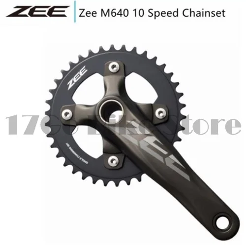 SHIMANO Zee M640/M645 10 Скорость Chainset диаметра окружности болтов MTB DH Freeride FR Enduro для всех