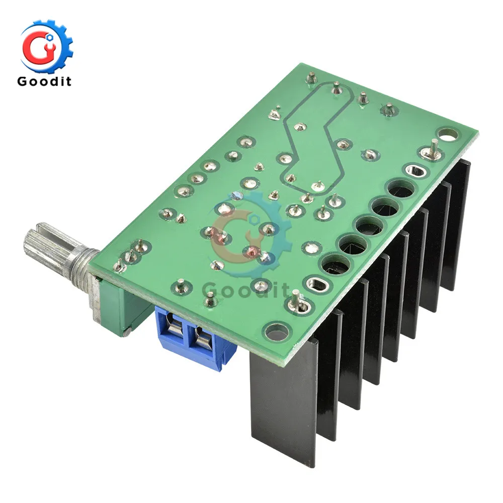 TDA2050 DC 12-24V 10-30W Amp Mono Audio Amplifier Board Module Single Power Supply Volume Adjustable 60*35*40mm | Инструменты