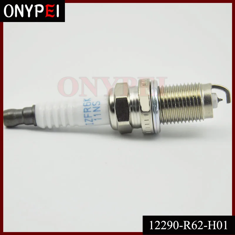 4x иридиевая Свеча зажигания 12290-R62-H01 IZFR6K11NS для Honda Civic CRV Acura 12290R62H01 IZFR6K11NS