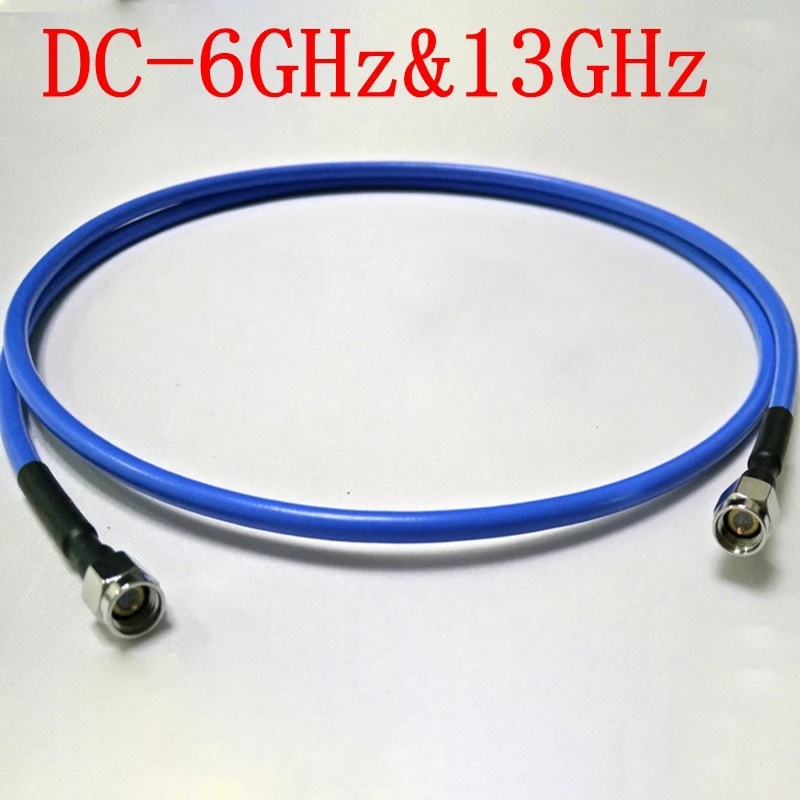 SMA-J to SMA-J RF Cable RG402 Semi-Soft Sub-Instrument Low Loss Coaxial Line Antenna Extension DC-6G, 13G