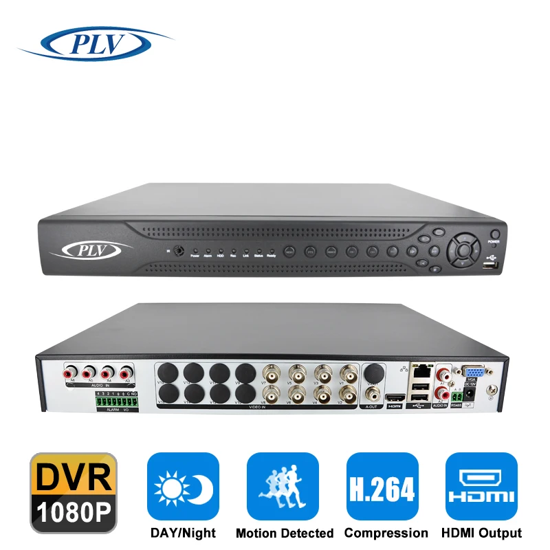 Новое поступление 8 ch Full HD в режиме реального времени 25fps 30fps 1080 P AHD DVR H CCTV видео