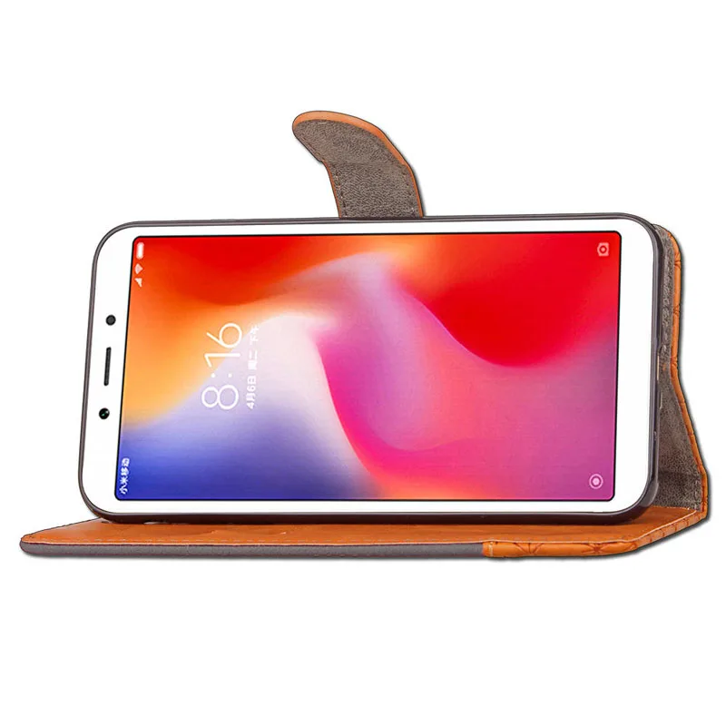 Xiaomi Redmi 6 Pro Чехол Redmi 6A чехол из джинсовой кожи Мягкий Силиконовый Футляр флип-чехол для телефона Xiomi Redmi A6 6 A 6Pro Coque Fundas