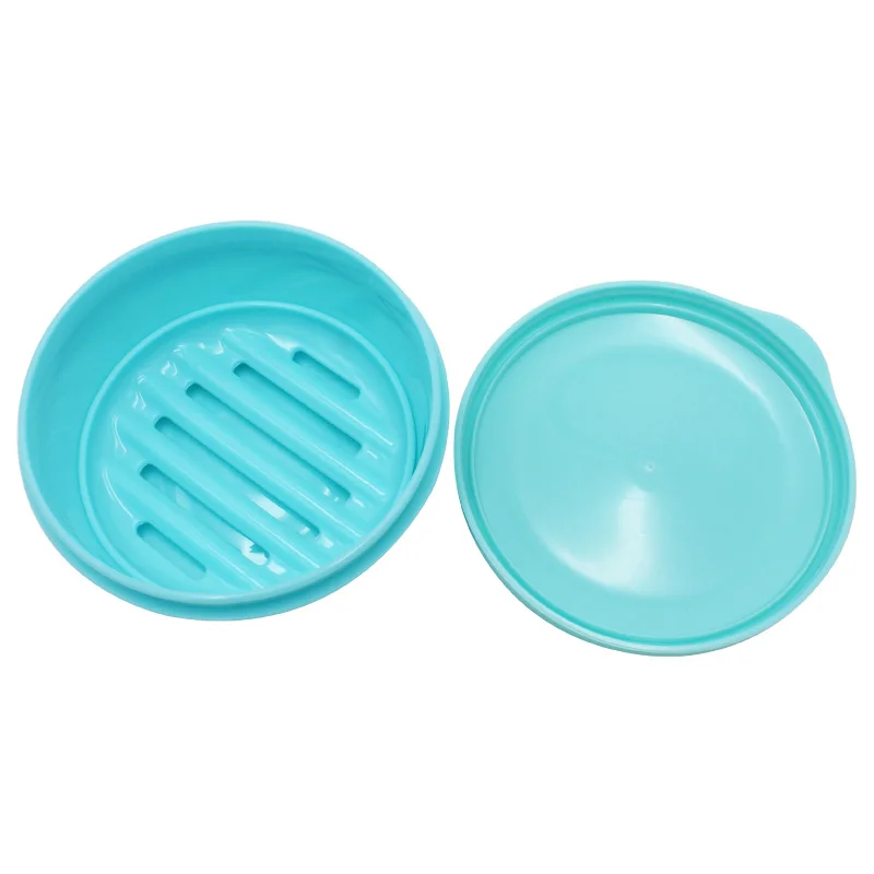 Мини-сливной фильтр круглой формы мыльница для путешествий дома туалета