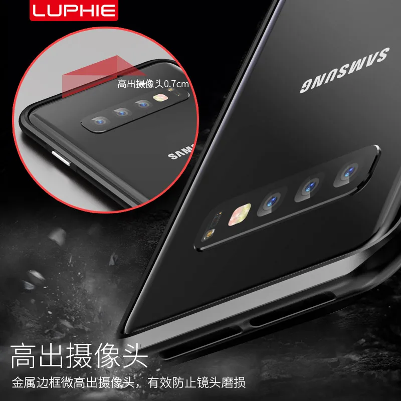 Алюминиевый металлический чехол-бампер для samsung Galaxy S10 чехол тонкий противоударный чехол для телефона чехол для samsung S10 Plus чехол S10Plus S 10