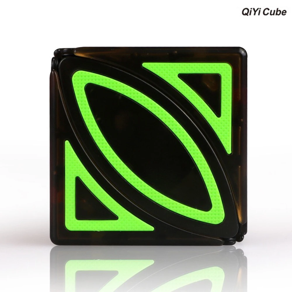 Новое поступление Qiyi головоломка Ivy Cube твист кубики Развивающие игрушки для детей в форме листа в форме линии головоломки странные-shape форме, благодаря чему создается ощущение невесомости с магическим кубом, косой куб