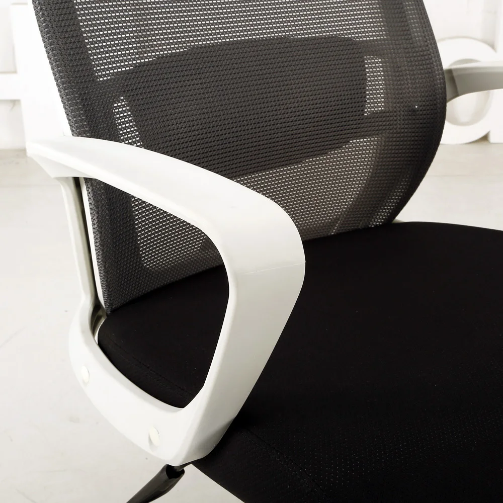 [Black and white tone] home office chair ergonomic computer gaming Cheap mesh |