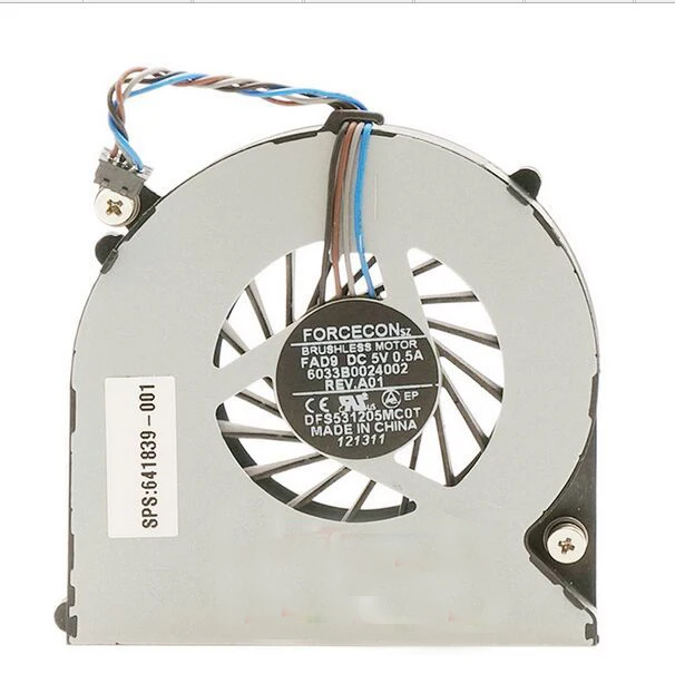 Cooler fan for HP 4535S 4530S 4730S 8460P 8470p 6470B 6460b cooling 646285-001 MF60120V1-C460-S9A KSB0505HB-AJ66 641839-001 | Компьютеры и