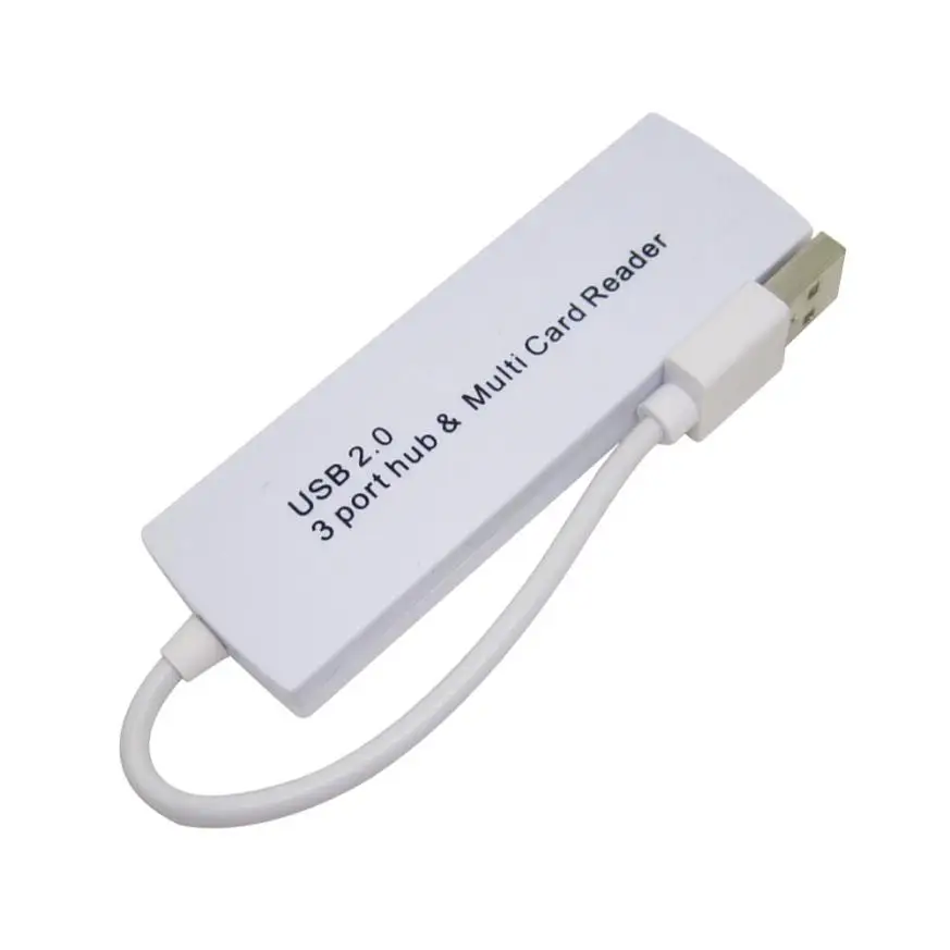 Новый USB 2 0 устройство для чтения карт памяти SD MMC MS Duo Micro M2 адаптер Usb l0803