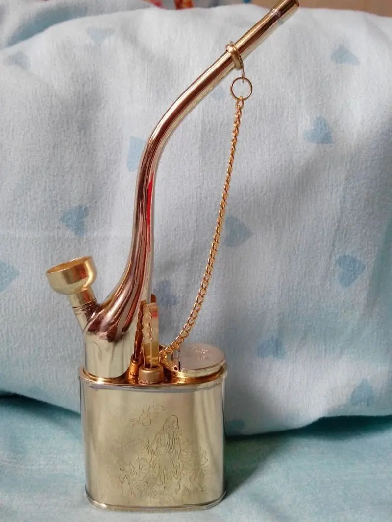 Китайская особенная латунная водопроводная труба ручной работы для сбора дыма |