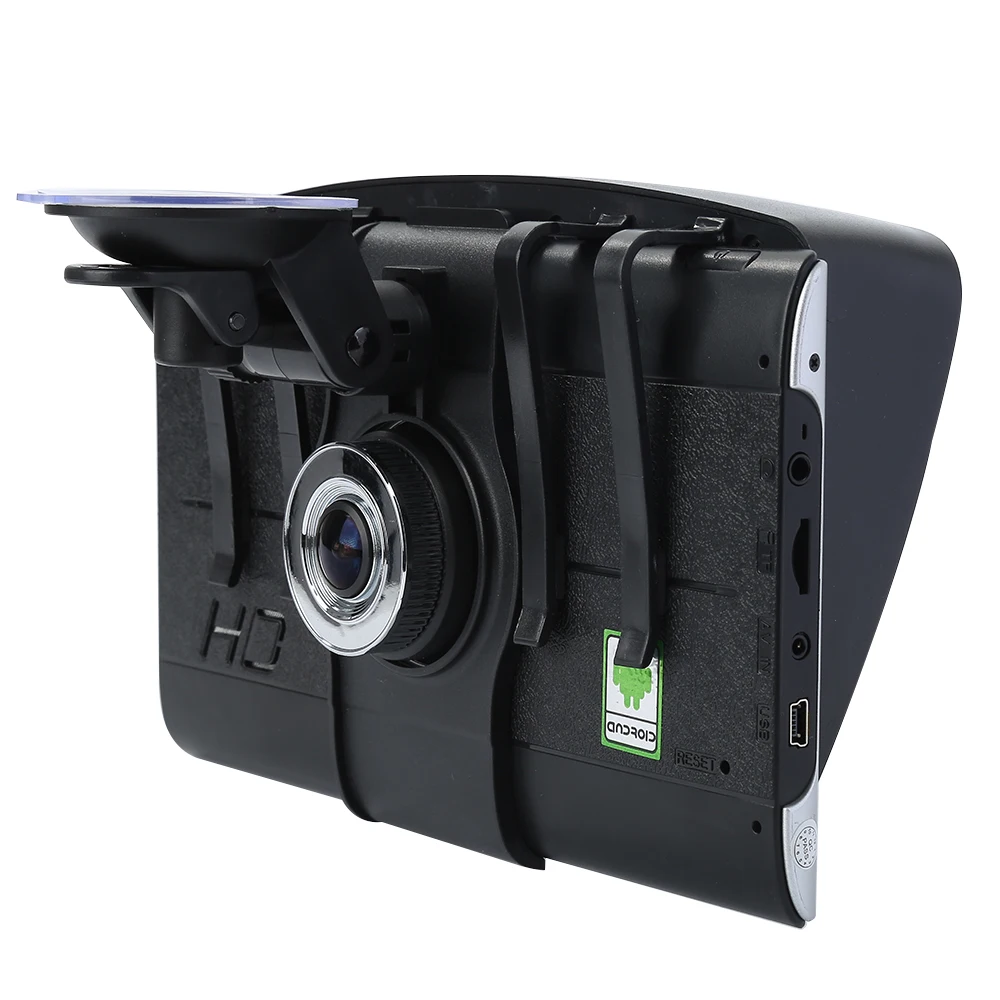 POPSPARK 7 дюймов HD 1920*1080P Wifi Android TFT сенсорный экран автомобильный gps-навигатор DVR Функция 170 градусов fm-передатчик