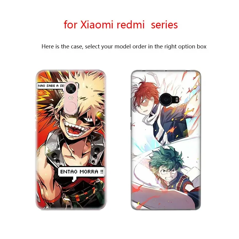 Чехол аниме для Xiaomi Mi 10 8 A2 A3 CC9 Lite 9 Note Pro a1 a2 5x 6x Boku no Hero моя академия|Бамперы| |