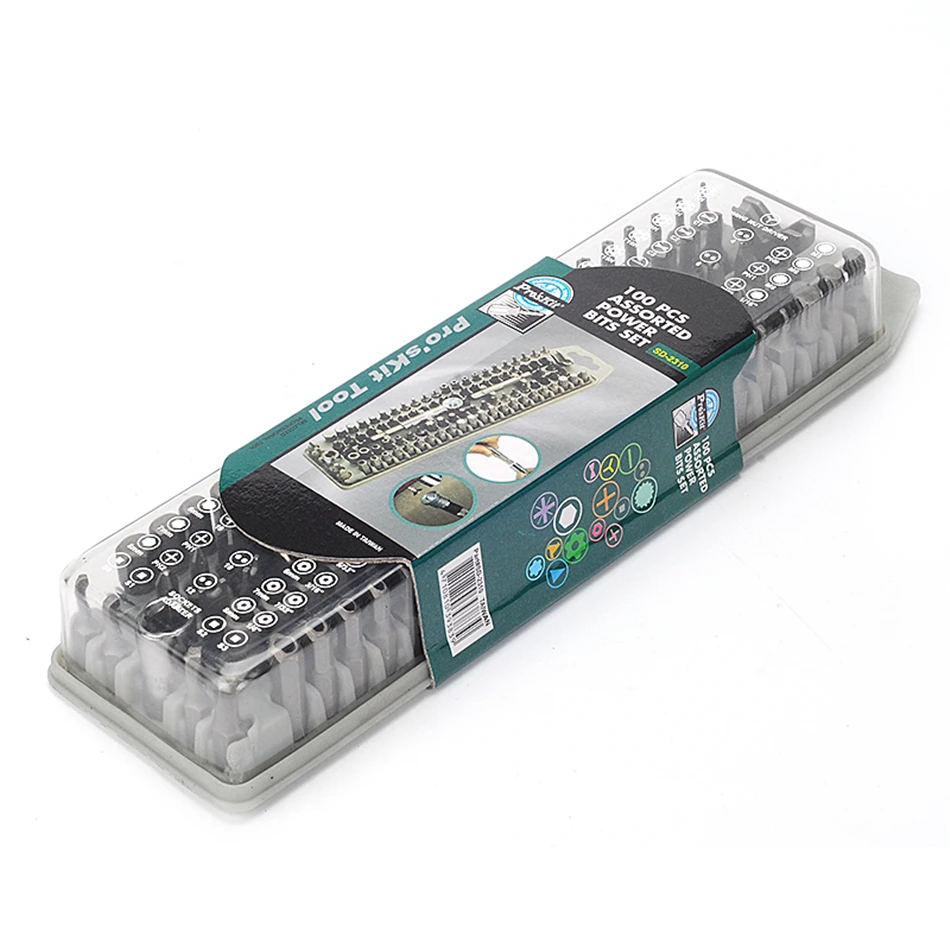 Точный семейный набор битов 100 шт Многофункциональный Семейный ремонтный ручной