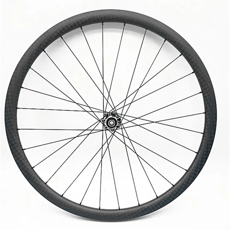 Карбоновый диск колеса горного велосипеда 29er прямой вытяжной 35x25 мм бескамерный