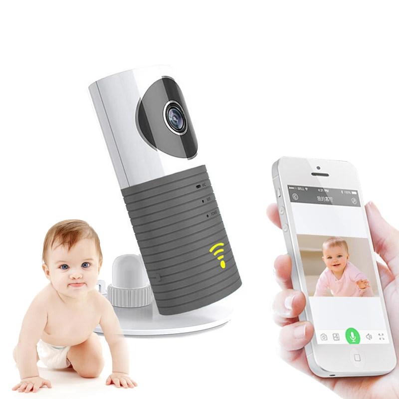 Беспроводная мини камера BabyKam Wi Fi ip с функцией обнаружения движения ночное