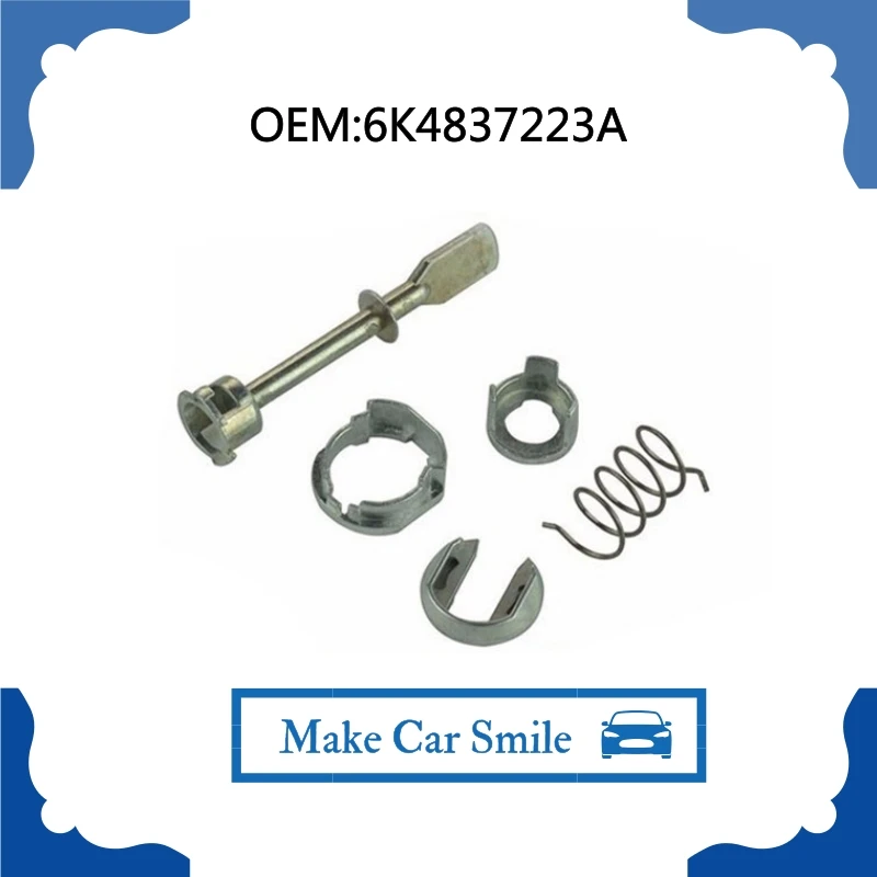 

2x FOR DOOR LOCK REPAIR KIT FRONT LEFT + RIGHT FOR VW POLO 6KV2 SALOON