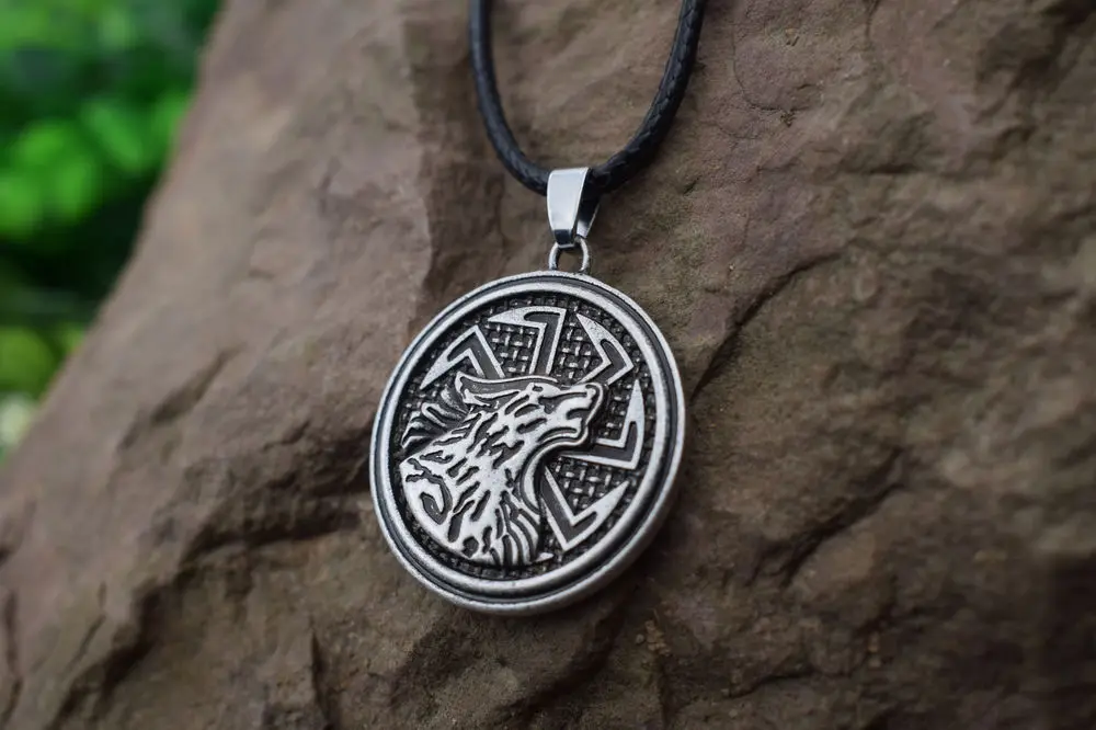 1 шт. славянский гигантский Wolf подвеска Коловрат амулет и талисман SanLan|pendant