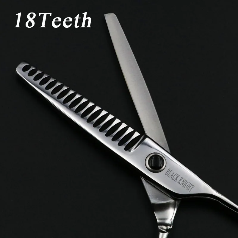 Профессиональные Парикмахерские ножницы Black Knight 6 дюймов 8/14/18 зубцов | Красота и