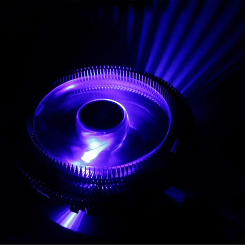 DC12V 3 контактный бесшумный вентилятор охлаждения Процессор охладитель радиатор