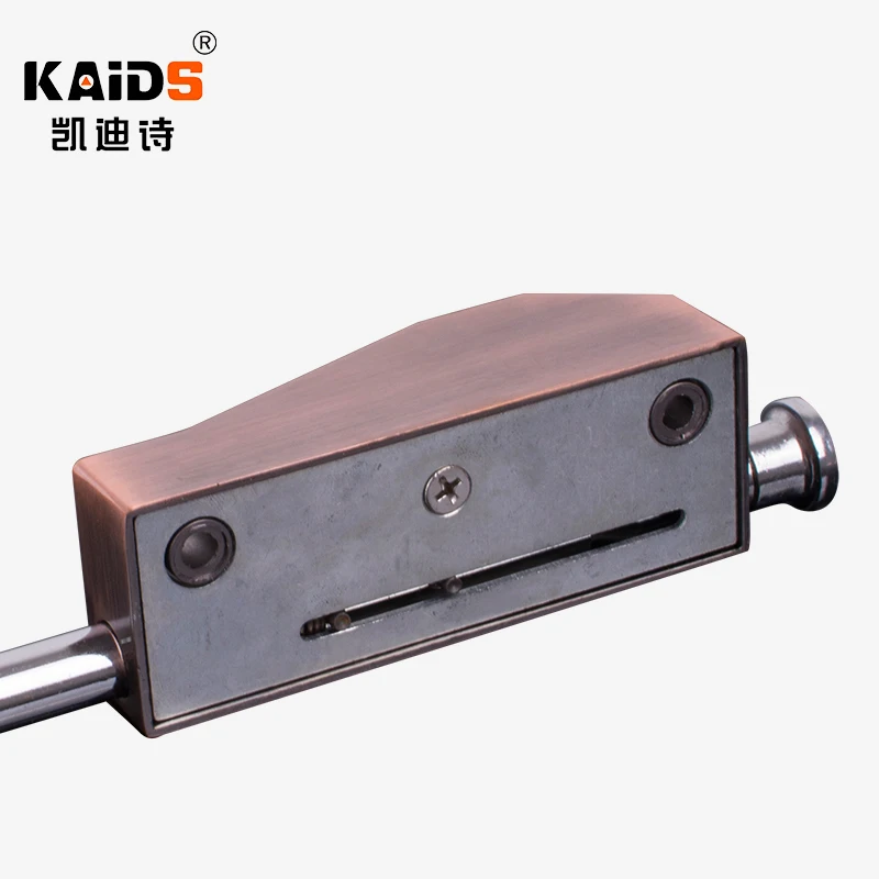 KAIDS нержавеющая сталь поверхностного монтажа Болт замок с ключом дверь оборудования/болт/защелка отель офис дома безопасности ворота шкафа болты