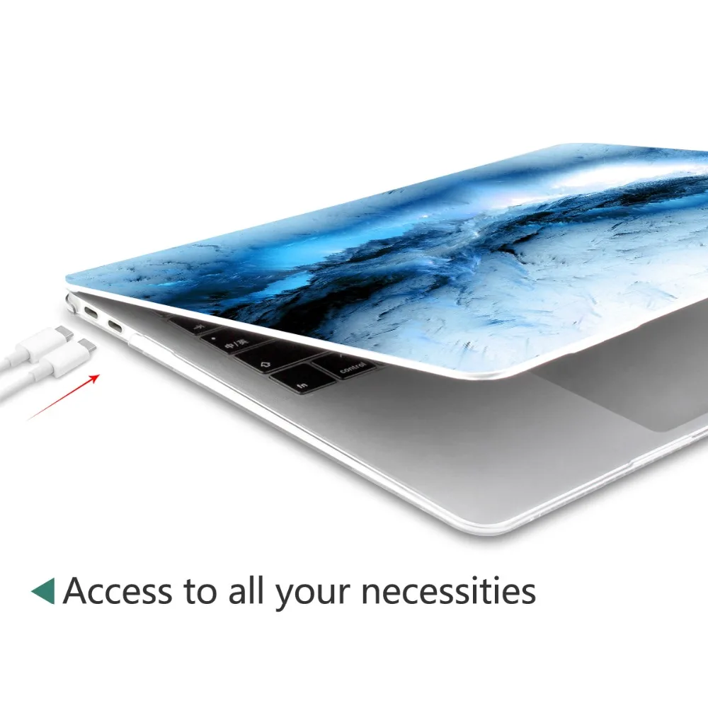 4 в 1 Набор мраморный чехол для Apple MacBook Pro Air 13 15 16 дюймов Сенсорная панель A2141 A2159 A1932 A1706 A1990 жесткий чехол+ Бесплатный подарок