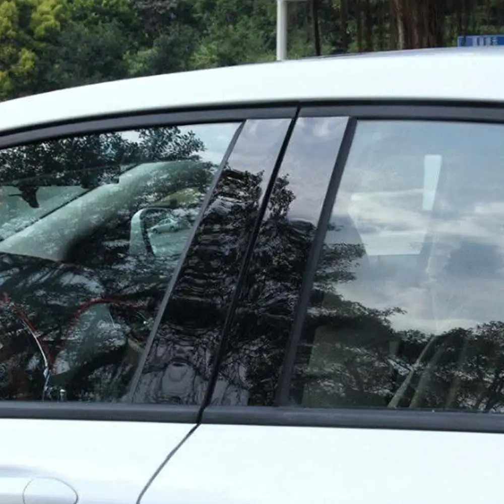 10 шт./компл. для Mazda CX-5 CX5 2011 2012 2013 окна автомобиля столб Чехлы отделка Стикеры внешние аксессуары
