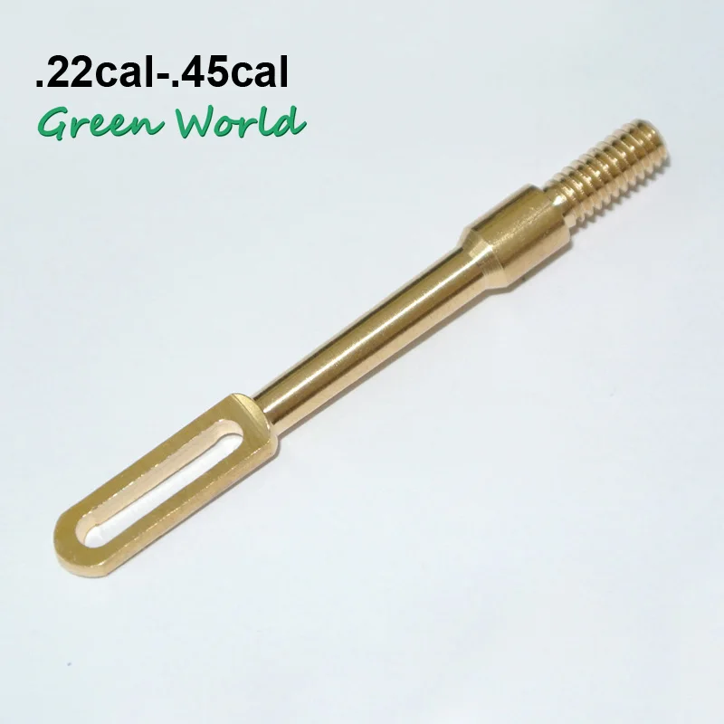 Green World 1 шт./лот. 22cal-.45cal Твердые латунные наконечники для пазов пистолет очистки