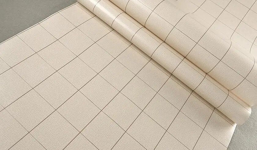 Cream colored Beibehang papel де parede Англия Сетка высокого класса экологически чистая бумага обои спальня гостиная на стену, вокруг телевизора, над диваном фон - Цвет: Cream colored
