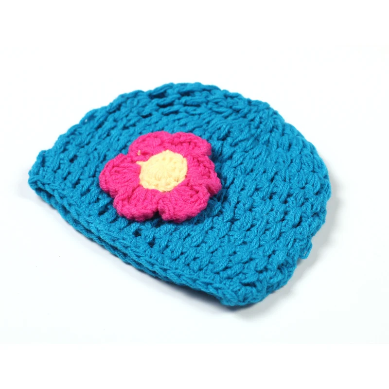 Орхидея кусок взрыв младенческой модели ручное вязание крючком из шерсти Одежда