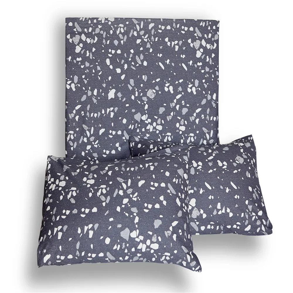 Белый с узором в горошек хлопковый комплект из 2/3 шт. домашний текстиль Комплекты