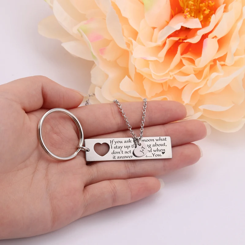 Пара ювелирных изделий подарок для Него ожерелье брелок костюм аксессуары