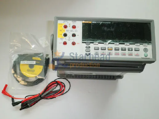 Fluke 8808A скамейка Тип 5 двойной дисплей Авто Диапазон Цифровой мультиметр RS 232 USB