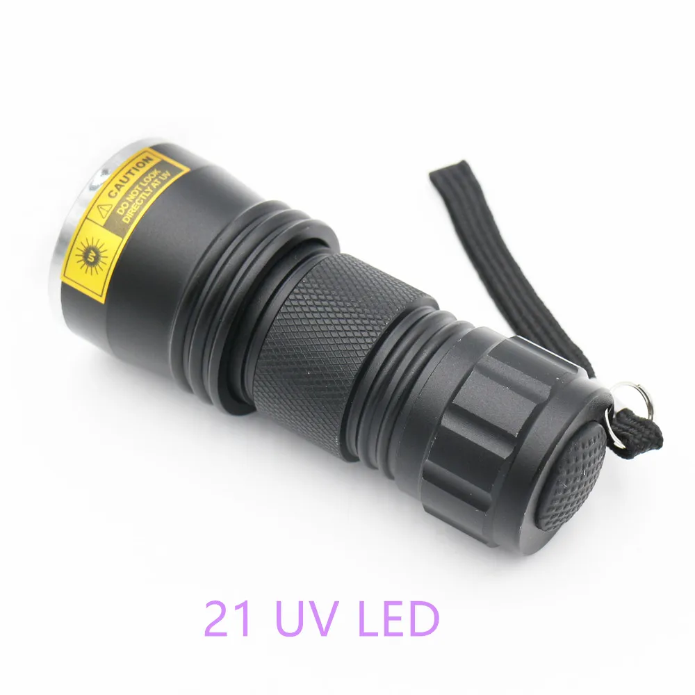 21 светодиодный 12 Светодиодный UV светильник 395-400nm Светодиодный УФ фонарик светильник фонарь светильник Настенный светильник