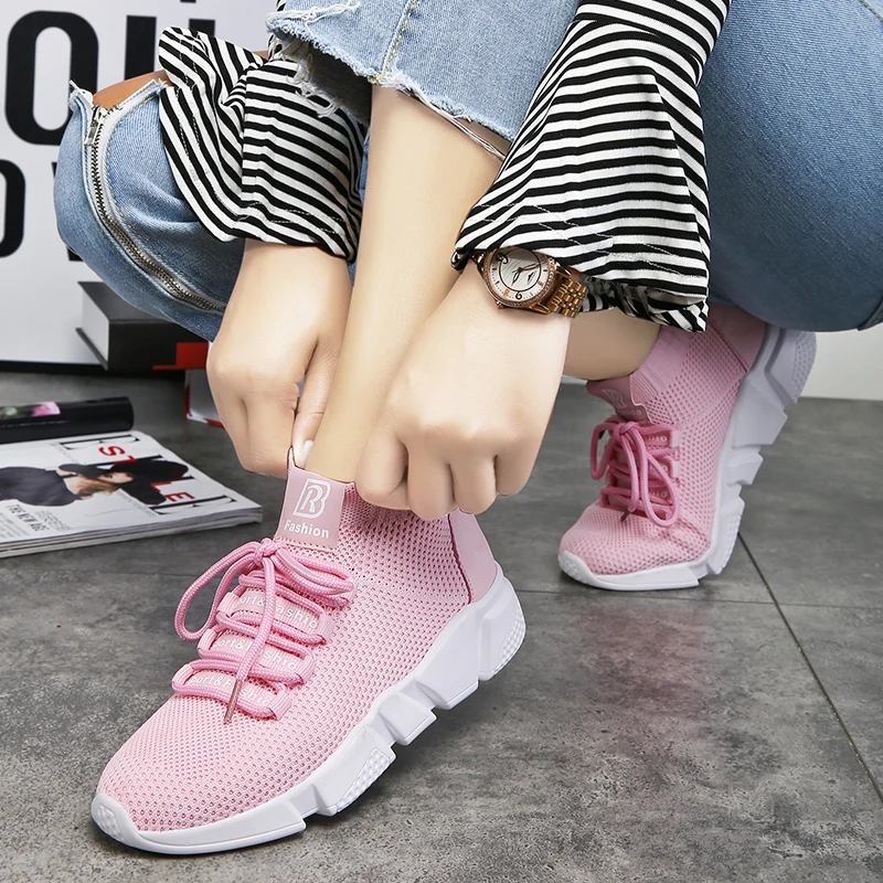 Женские кроссовки дышащие повседневные брендовые | Обувь