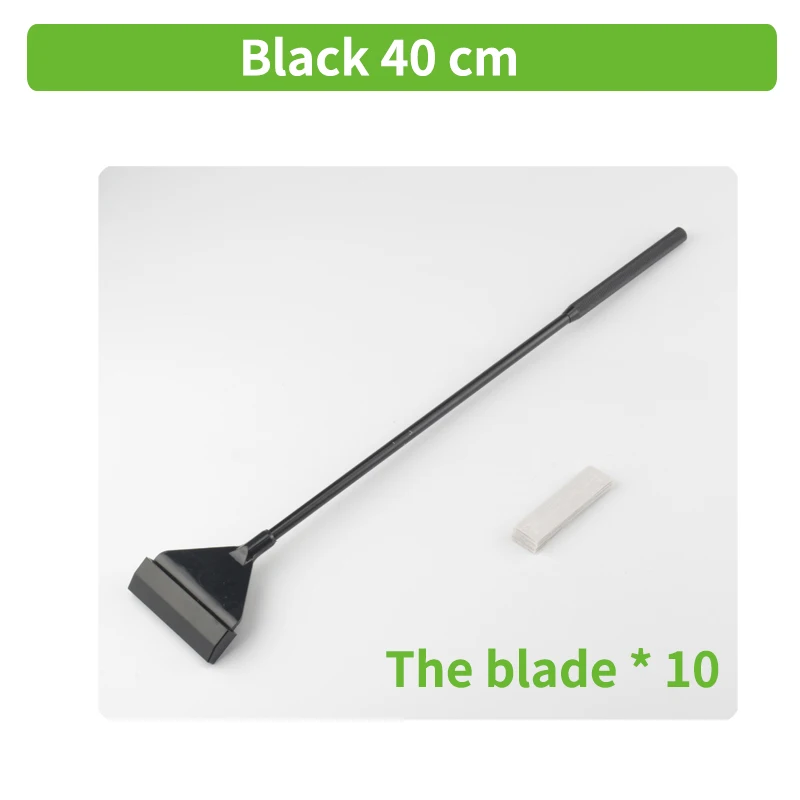 black 40cm Пинцет Ножницы для живых растений травы Aquario аксессуар для аквариума инструмент для очистки, удаления водорослей. Водоросли скребок. Инструмент для очистки - Цвет: black 40cm