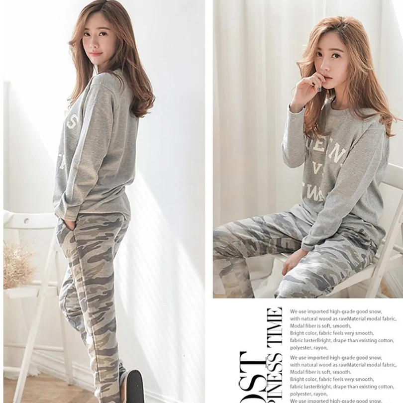JRMISSLI камуфляжная Пижама Mujer пижама для женщин Femme Pijamas Entero Pijama Feminino Pajama Masculino