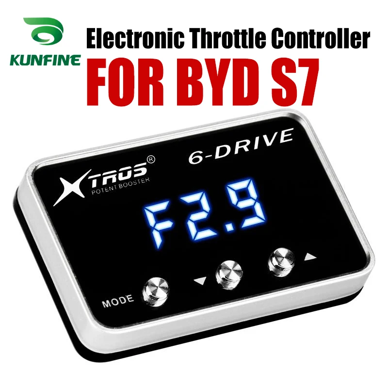 

Автомобильный электронный контроллер дроссельной заслонки, усилитель скорости акселератора для BYD S7, запчасти для настройки, аксессуары