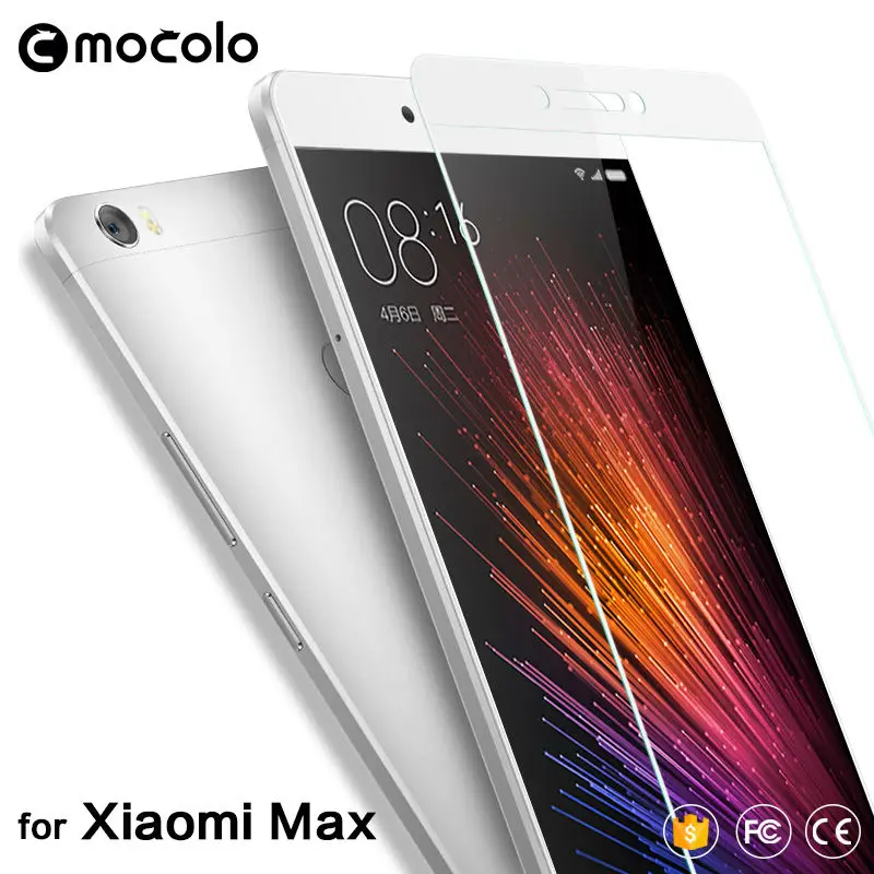 Для телефона xiaomi mi max закаленное стекло для Премиум Версия 9H Защитная пленка
