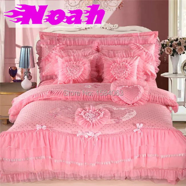 Chinese wedding princess bedding 