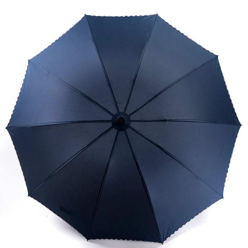 4 вида цветов прочный Расширенный полностью автоматический зонтик от дождя УФ