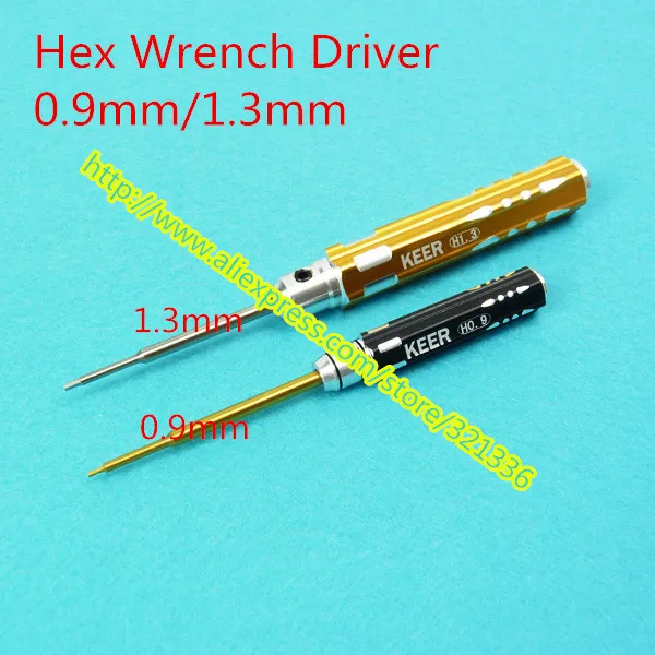 Бесплатная доставка популярный шестигранный ключ драйвер 0 9 мм и 1 3 белая сталь