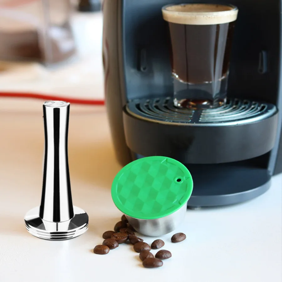 Нержавеющий металл Rusable Dolce Gusto подходит для Nescafe с фильтром uesed 200 время кофе в