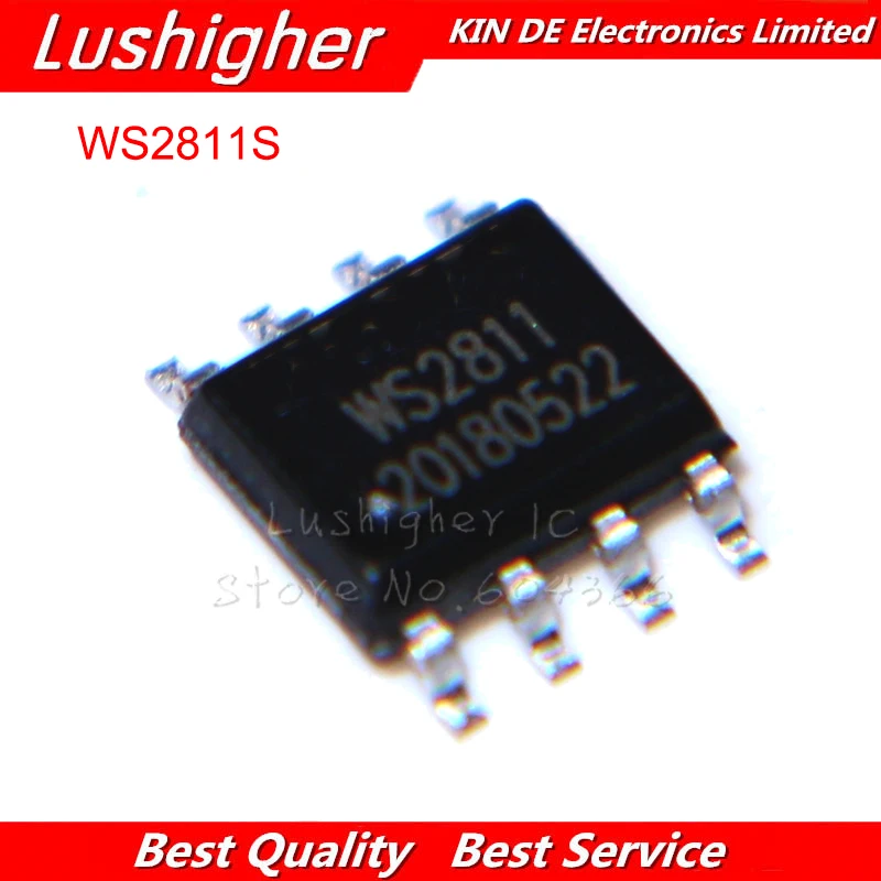 100 шт. WS2811S SOP 8 WS2811 2811|Интегральные схемы| |