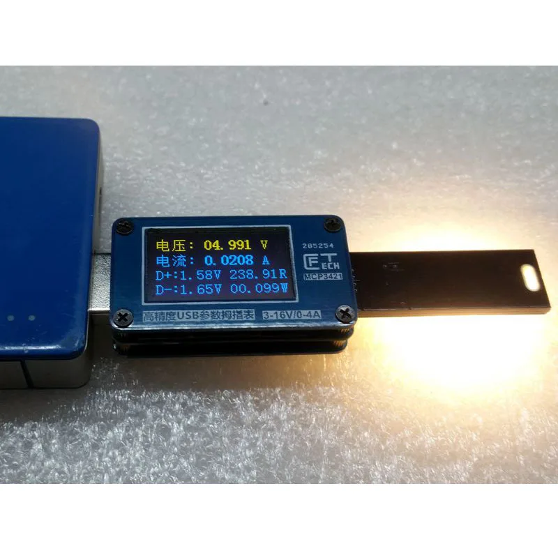 Высокоточный Многофункциональный usb измеритель напряжения и емкости
