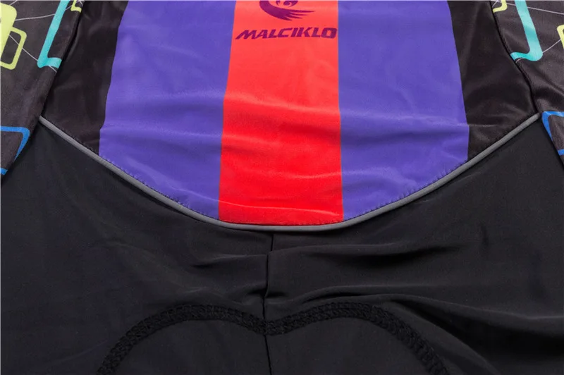 Malciklo Триатлон Skinsuit Черный Спортивные костюмы Майо Ropa Ciclismo Велоспорт Джерси с длинным рукавом велосипед Костюмы для Для женщин
