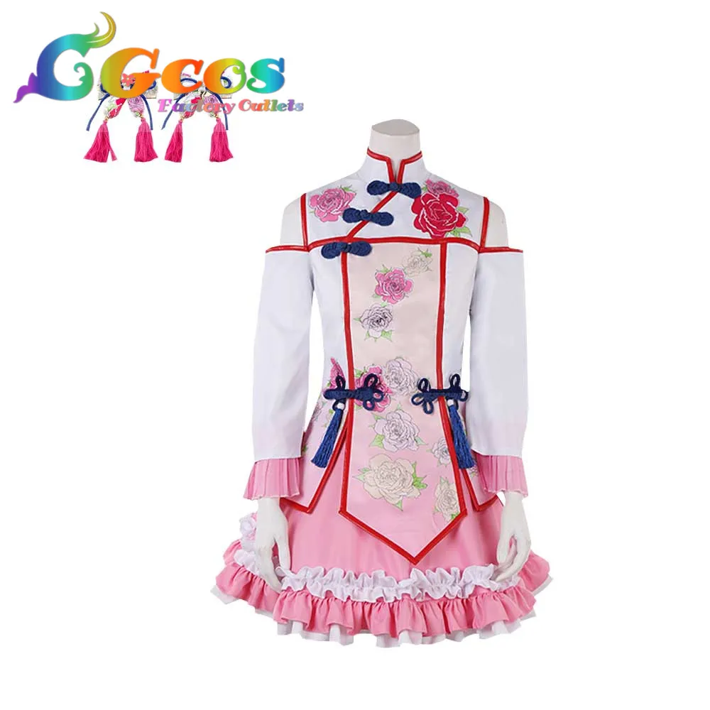 CGCOS Coplay одежда Вечерние роль играют в едином Косплэй костюм IDOLM @ STER SideM мицушима