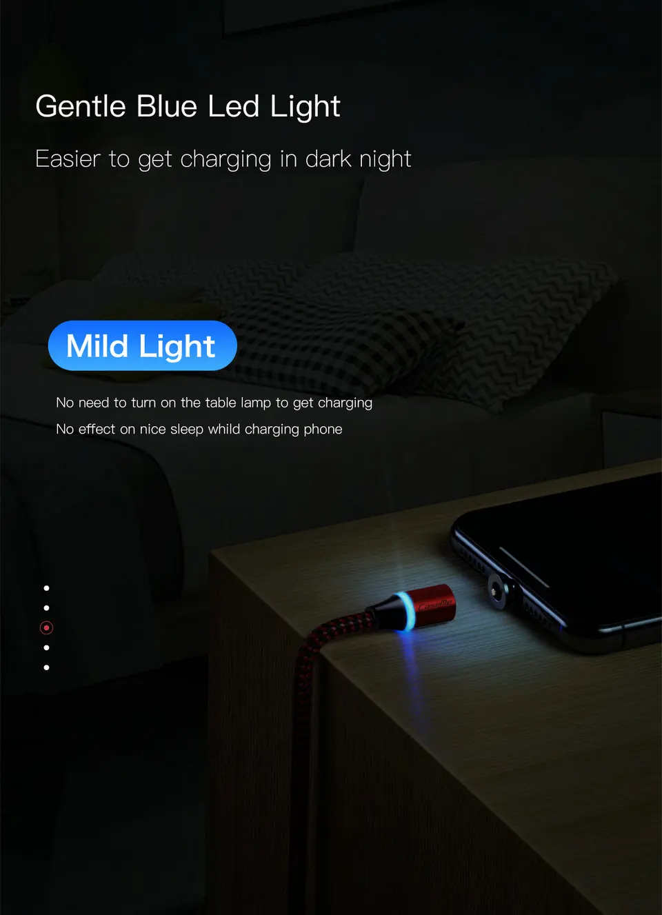 Выдвижной Магнитный кабель CaseMe Micro usb type C для samsung S10 S9 S8 для iPhone XS MAX XR 8 7 6 6S Xiaomi USB-C магнитное зарядное устройство